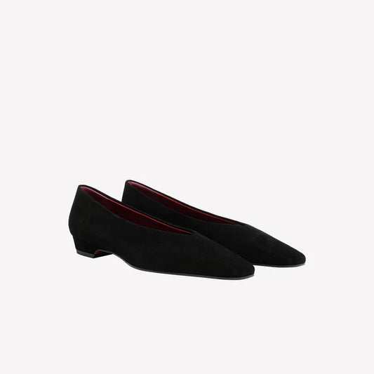 Ballerina in camoscio Amer