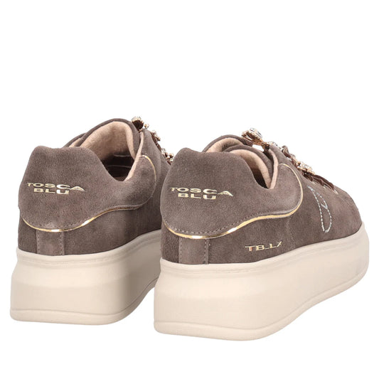 Sneakers in suede farfalla