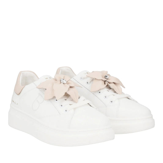 Sneakers Fenice con fiore