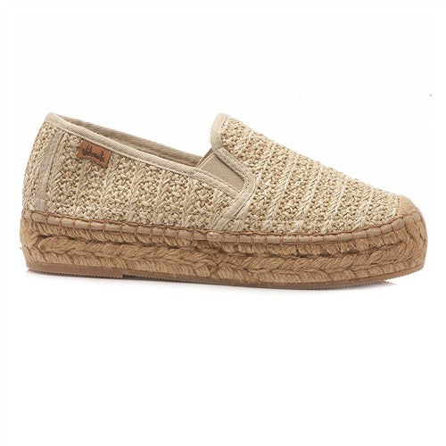 Mocassini in rafia