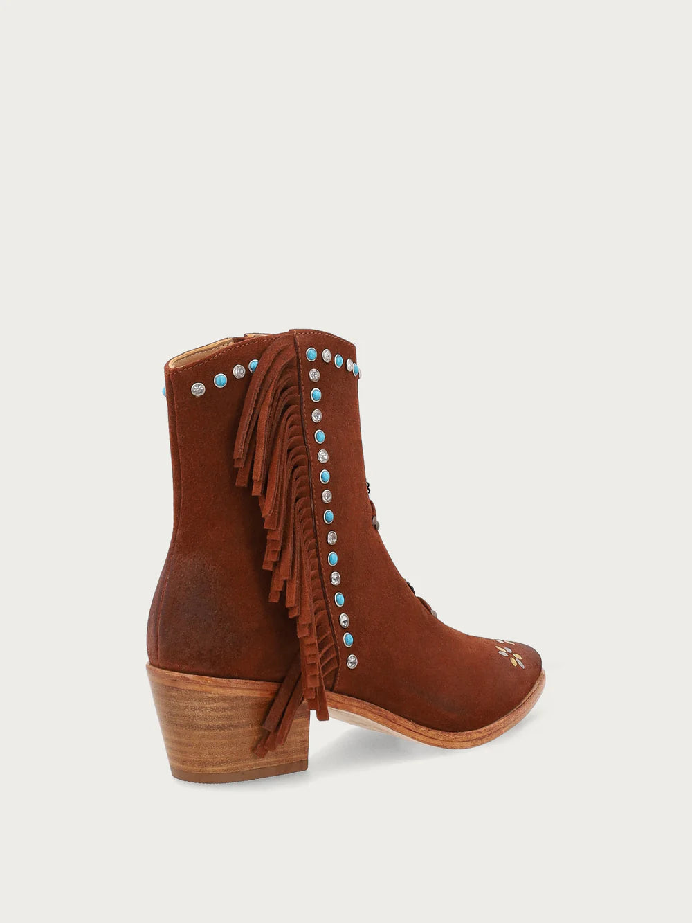 Stivaletto aplicazioni e frange