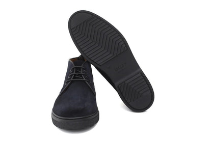 Polacchino stringato in camoscio