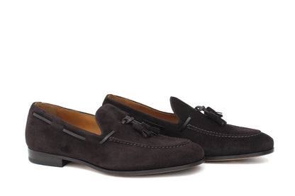 Mocassini nappino camoscio