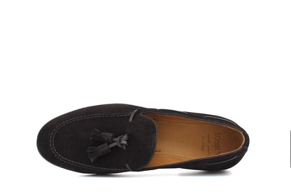 Mocassini nappino camoscio