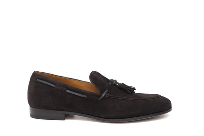 Mocassini nappino camoscio