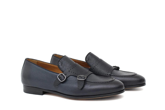Mocassini doppia fibbia