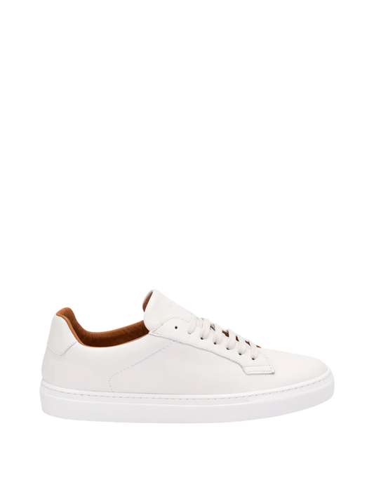 Sneaker basic in pelle