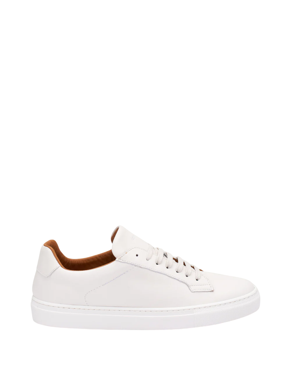Sneaker basic in pelle