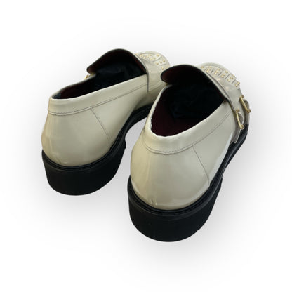 Mocassini frangia borchie