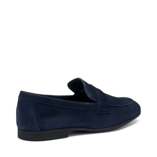 Mocassini in pelle scamosciata