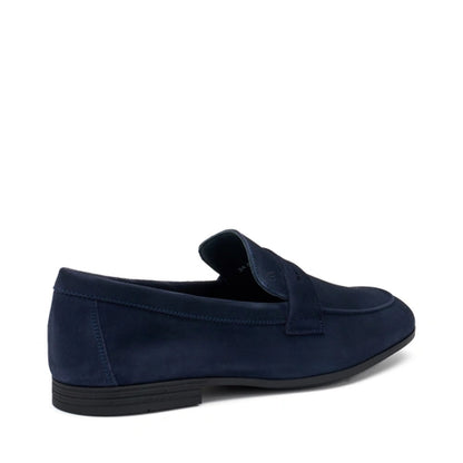 Mocassini in pelle scamosciata