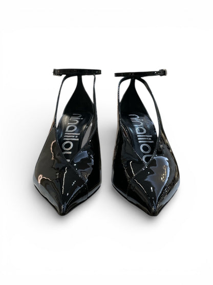 Décolleté in vernice