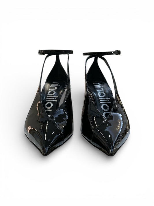 Décolleté in vernice