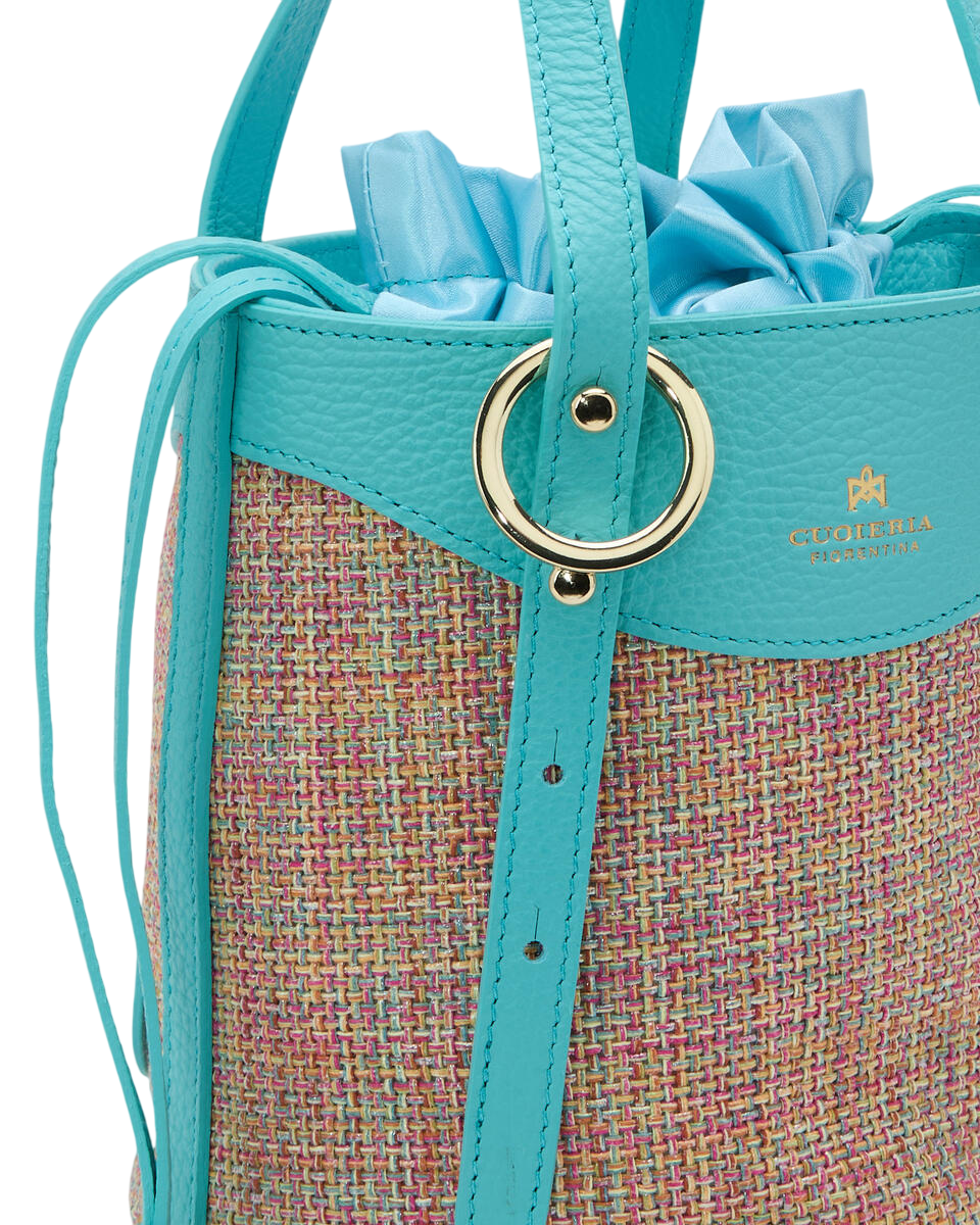 Amber small bucket pelle