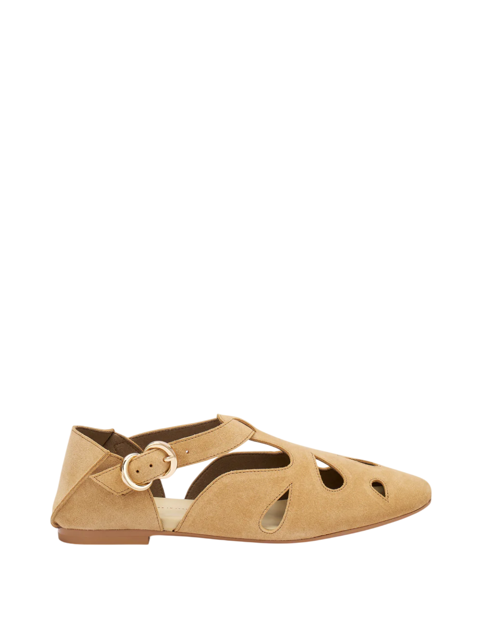 Sandalo cut-out in suede