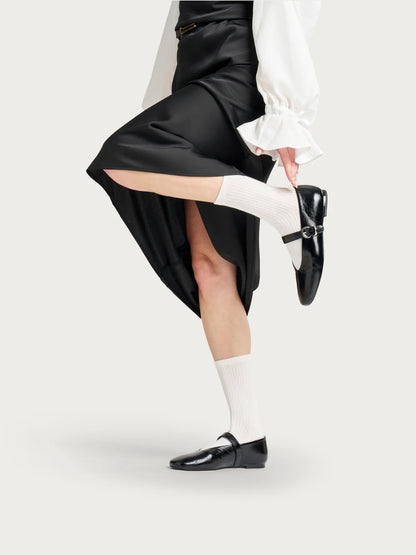 Ballerine in pelle lucida