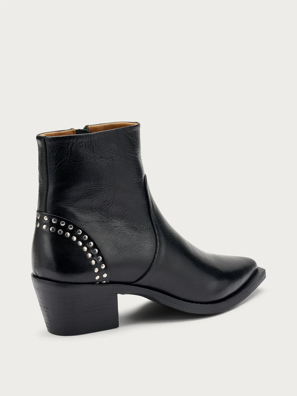 Stivaletti texani in pelle