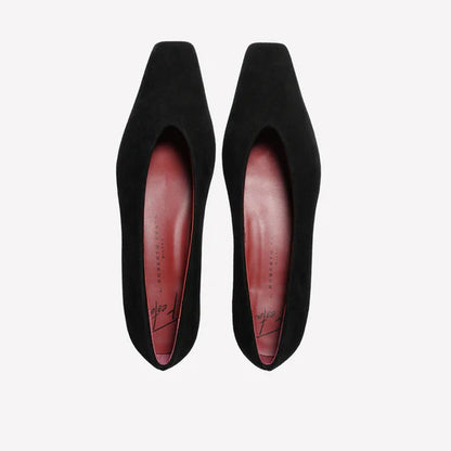 Ballerina in camoscio Amer