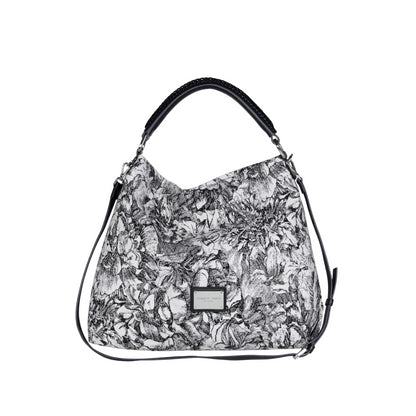 Borsa tote in tessuto jacquard