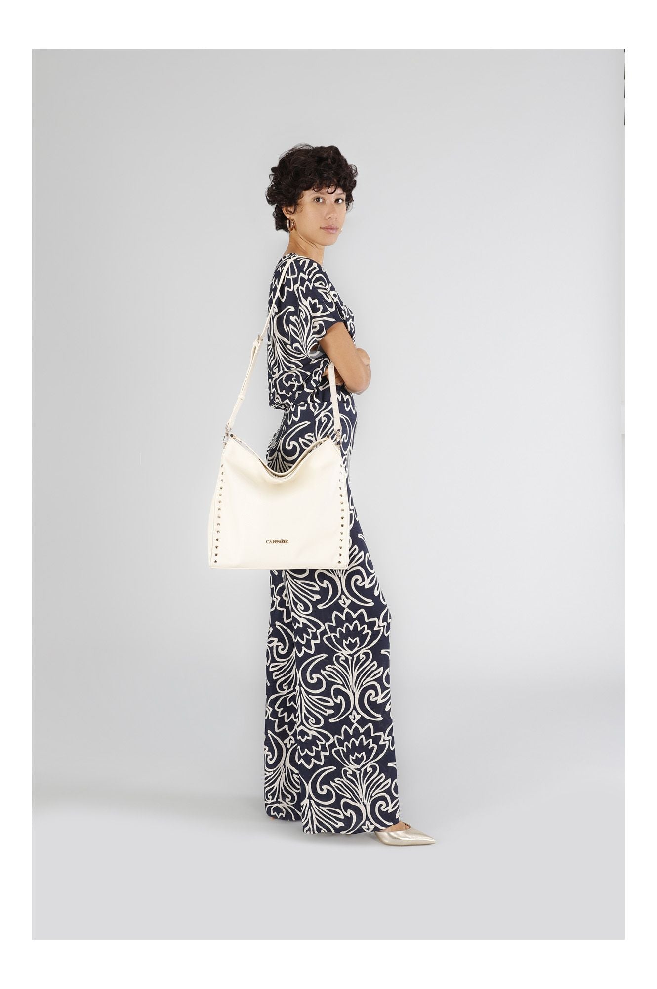 Sacca morbida con applicazioni