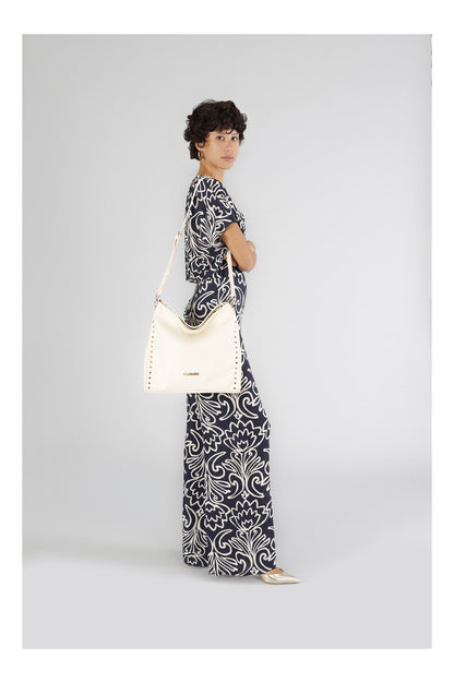 Sacca morbida con applicazioni