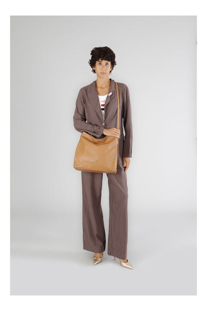 Sacca morbida con applicazioni