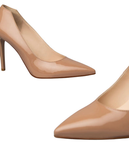 Décolleté in vernice