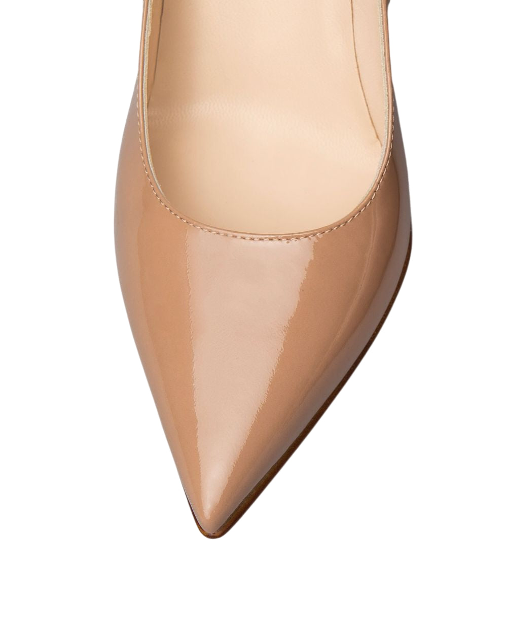 Décolleté in vernice