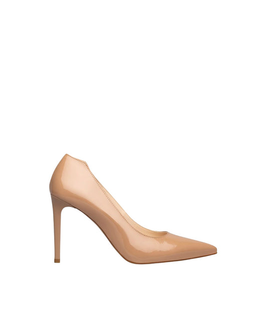 Décolleté in vernice