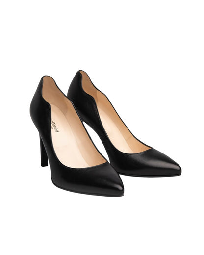 Décolleté in pelle