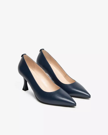 Décolleté in pelle