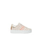 Sneakers in pelle logata