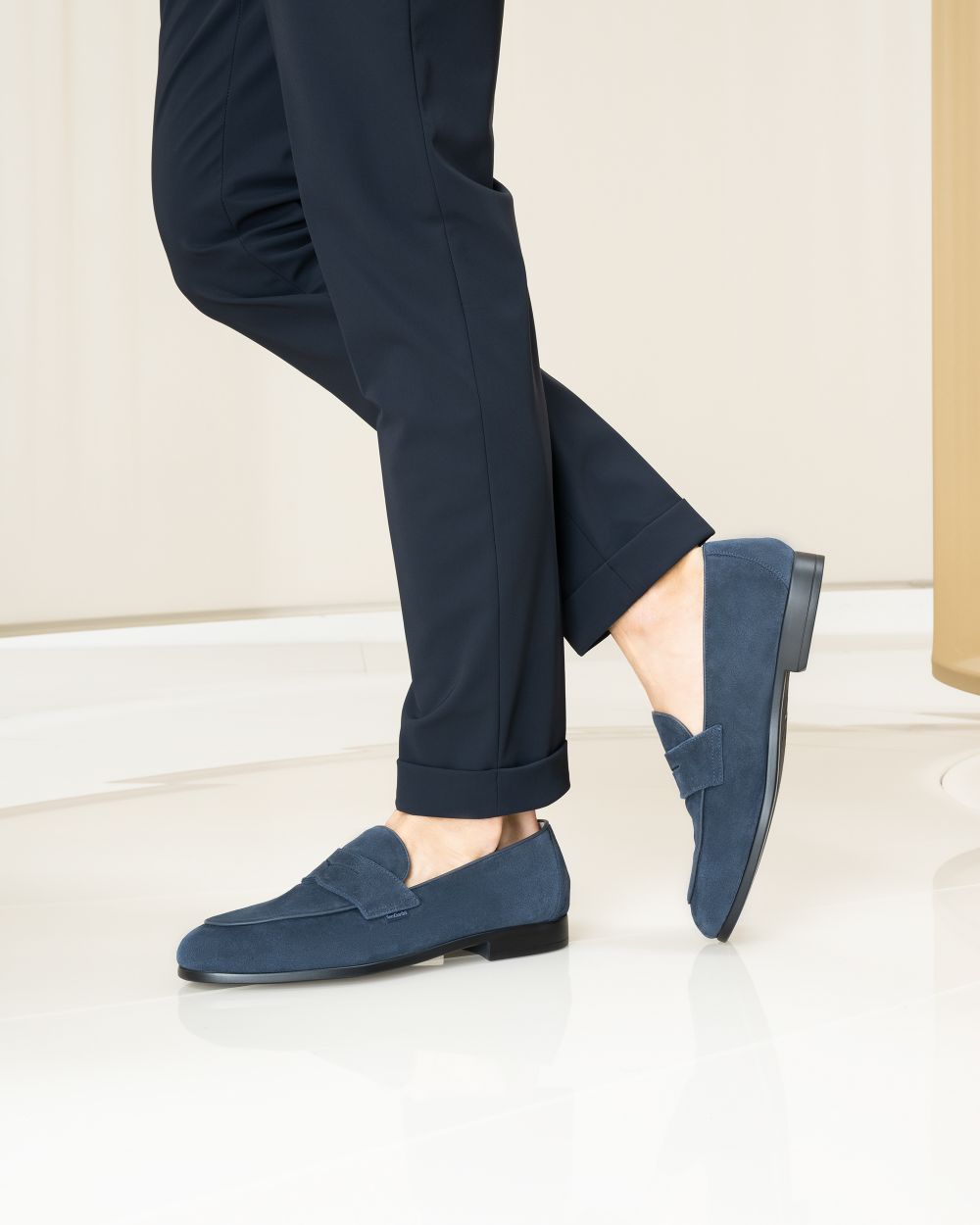 Mocassini in camoscio