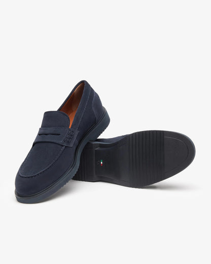 Mocassini in camoscio