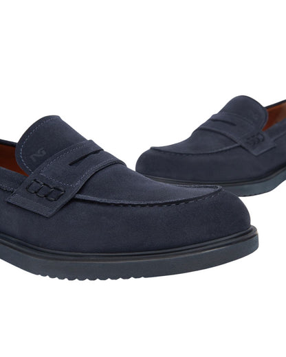 Mocassini in camoscio