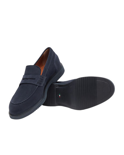 Mocassini in camoscio