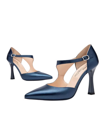 Décolleté in pelle