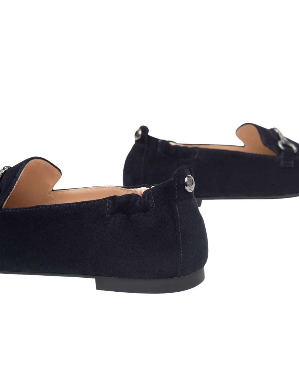 Mocassini in suede morsetto