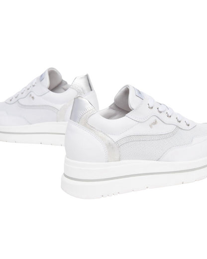 Sneakers traforata + strass