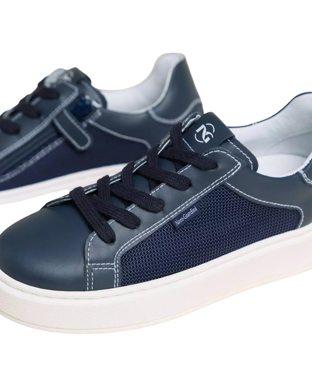 Sneakers teen in pelle