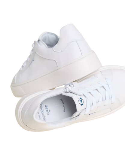 Sneakers teen in pelle