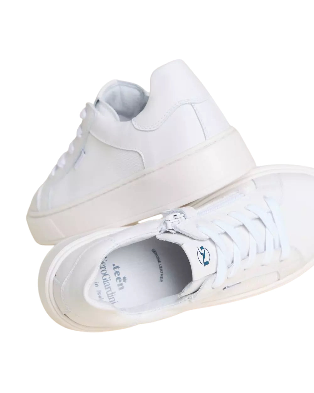 Sneakers teen in pelle