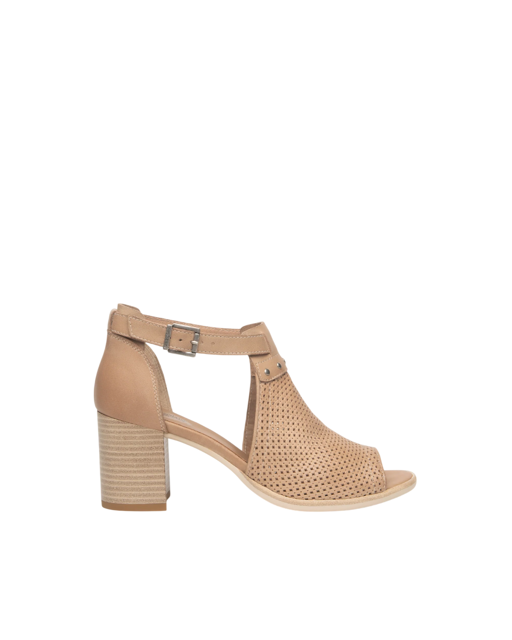 Stivaletto in pelle spuntato