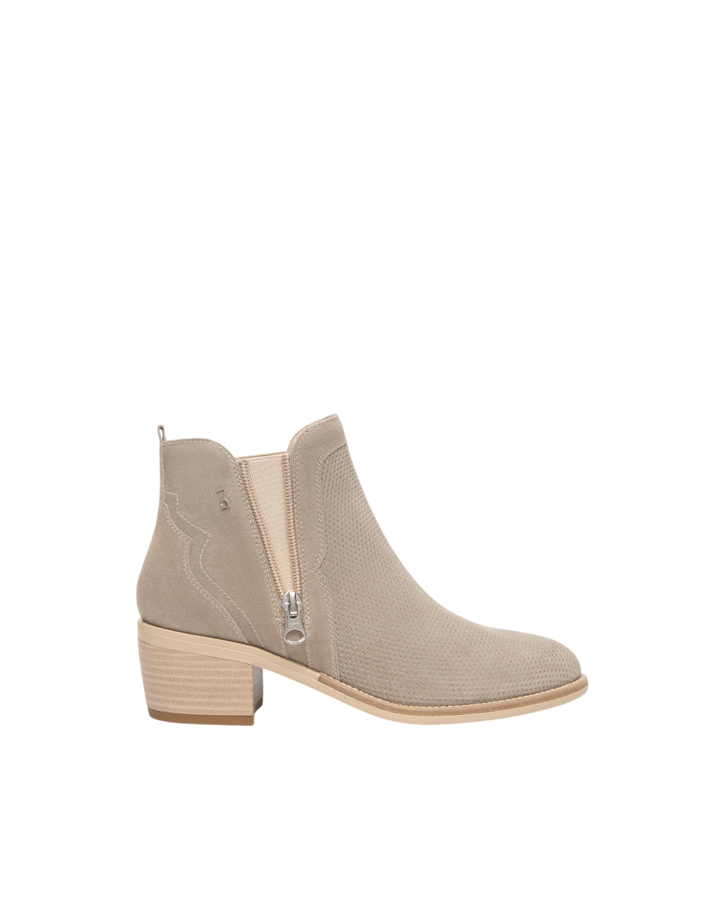 Stivaletto in camoscio