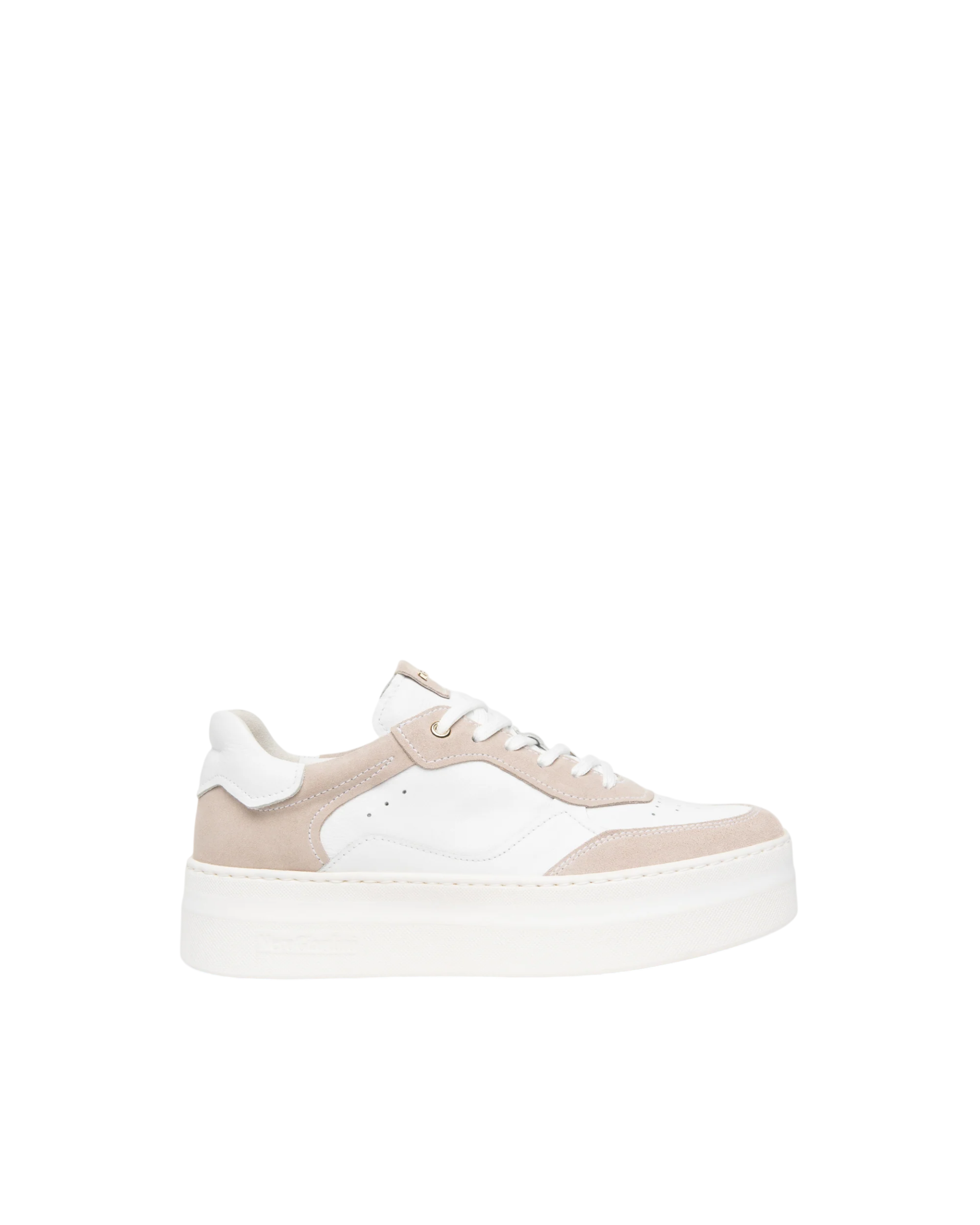 Sneaker in pelle e suede