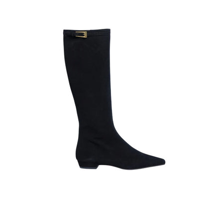 Stivali in camoscio Fold