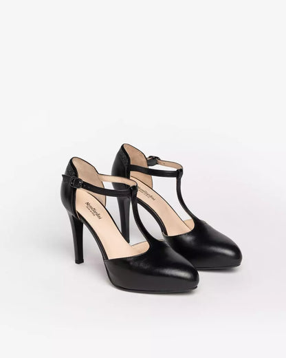 Décolleté in pelle