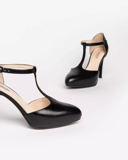 Décolleté in pelle