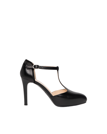 Décolleté in pelle