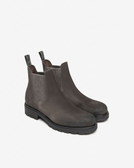 Stivaletti chelsea in camoscio